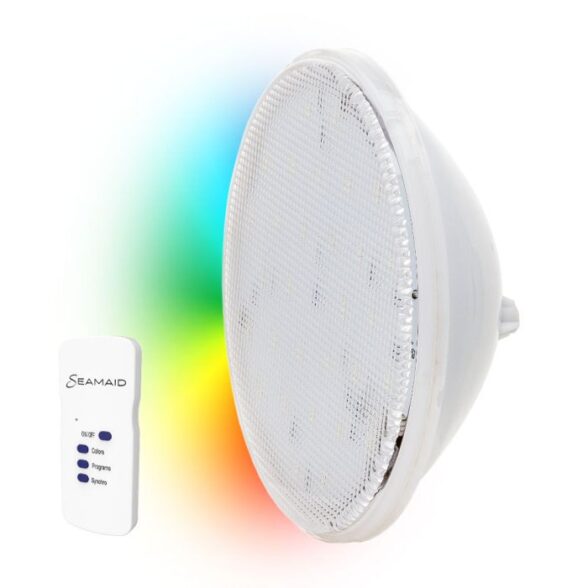 PAR56 Pool lampa RGB LED 16w, med fjärrkontroll
